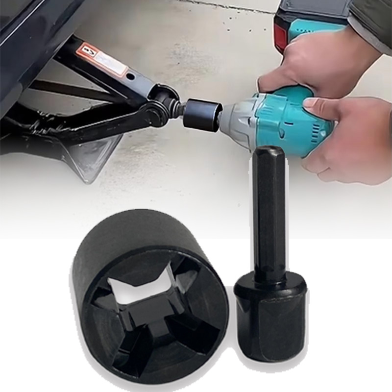 Heavy Equipment Operator - Steel Heavy Duty Trailer Jack Drill