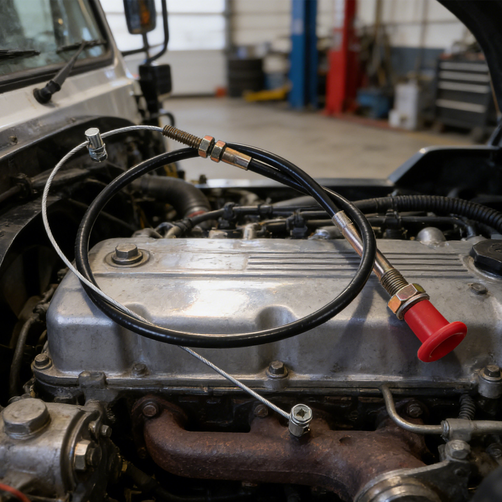 Heavy Equipment Engine - Universal Engine Shut Off Cable 31.5