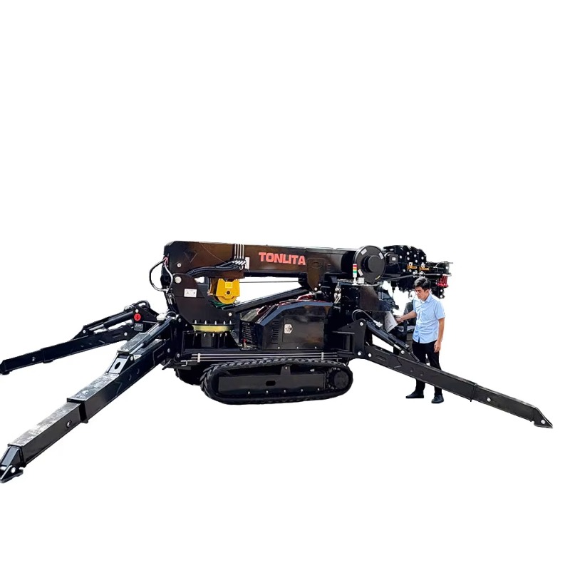 Customized Crane 10 12  14 16  - Compact Crawler Boom Lift ulasan dan harga