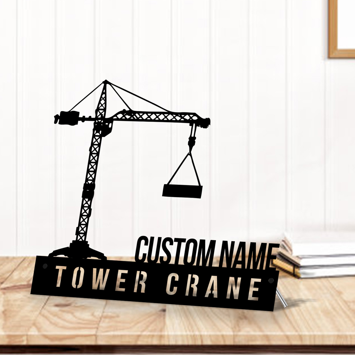 Custom Tower Crane Desk Name P - Heavy Equipment Names ulasan dan harga