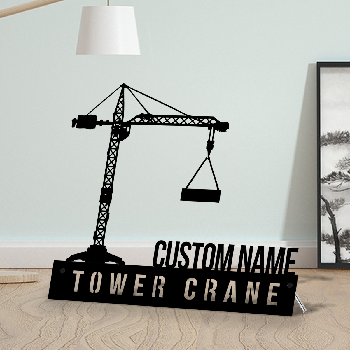 Custom Tower Crane Desk Name P - Heavy Equipment Names ulasan dan harga