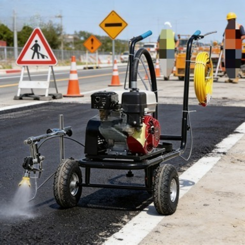 Highway Line Marking Machine,  - Heavy Equipment Paint ulasan dan harga