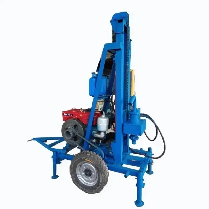 Industrial Grade Small Blue Di - Heavy Equipment Drilling Rig ulasan dan harga