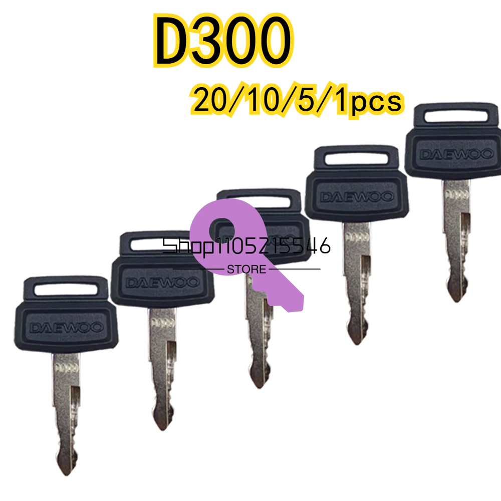 20/10/5/1pcs for D300 Keys Exc - Heavy Equipment Logos ulasan dan harga