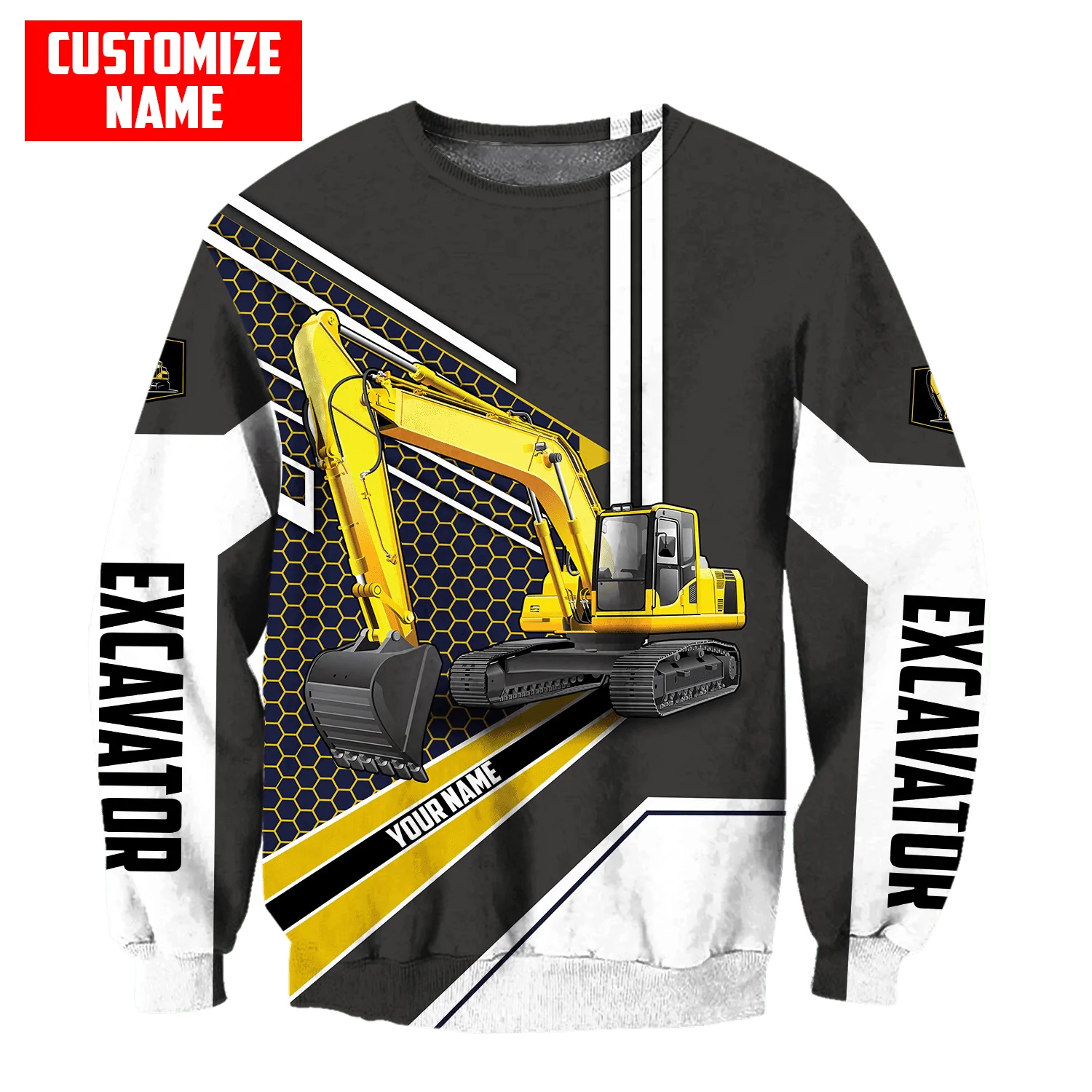 Customized Name Excavator Heav - Heavy Equipment Names ulasan dan harga