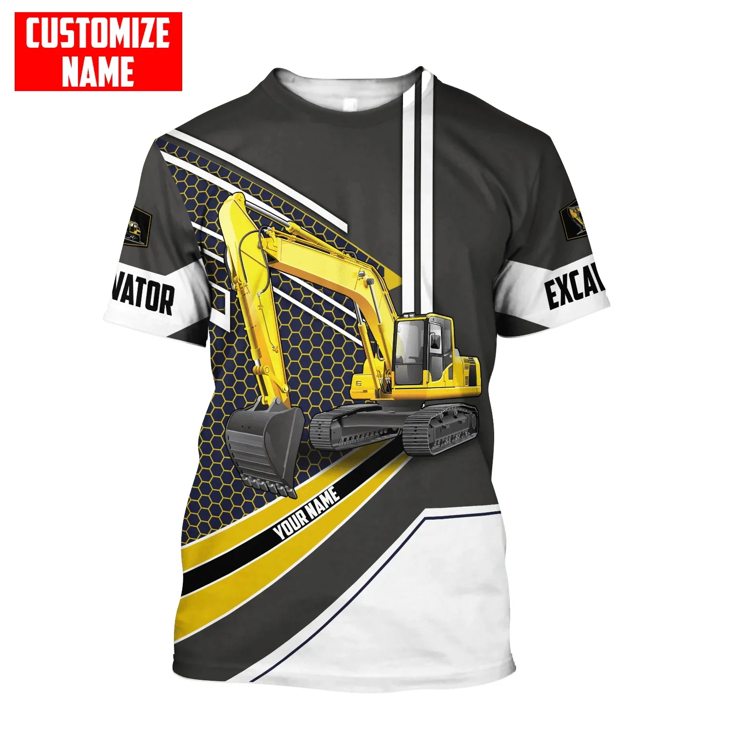 Personalized Name Excavator He - Heavy Equipment Names ulasan dan harga