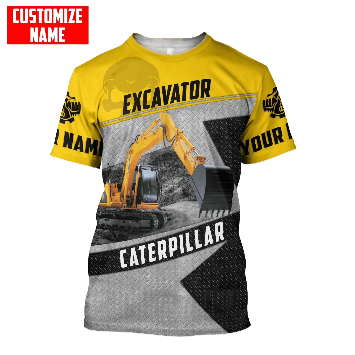 Personalized Name Excavator He - Heavy Equipment Names ulasan dan harga