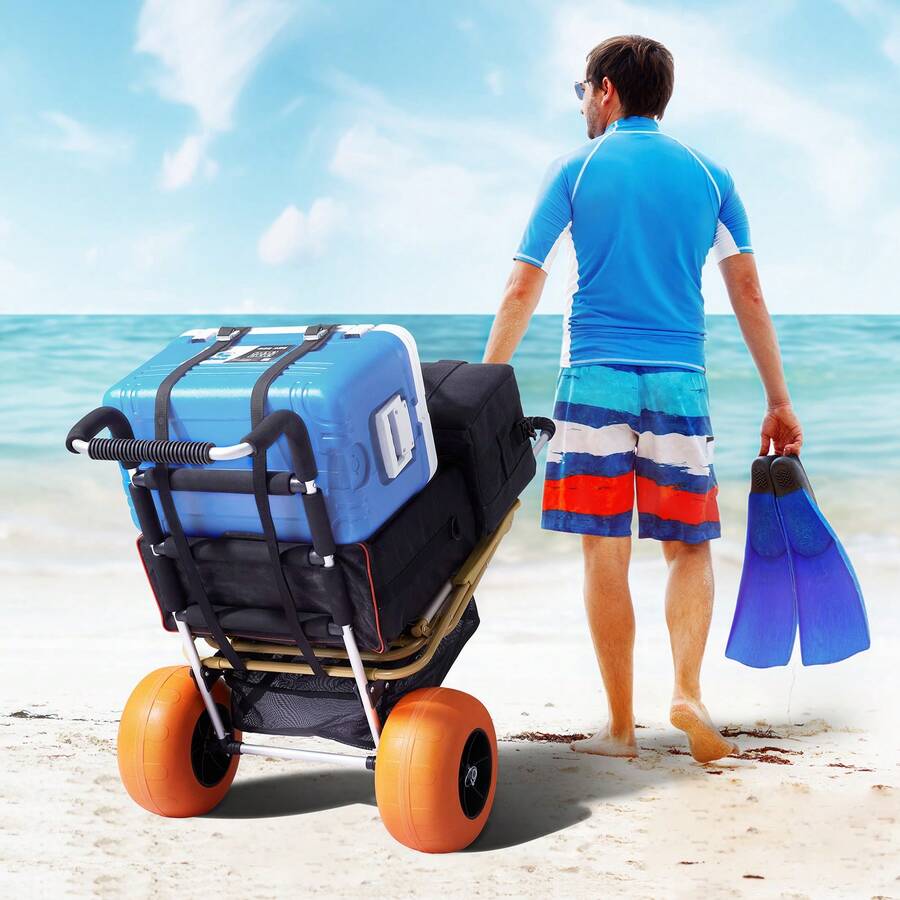 Beach Dolly With Big Wheels Fo - Heavy Equipment Tires ulasan dan harga