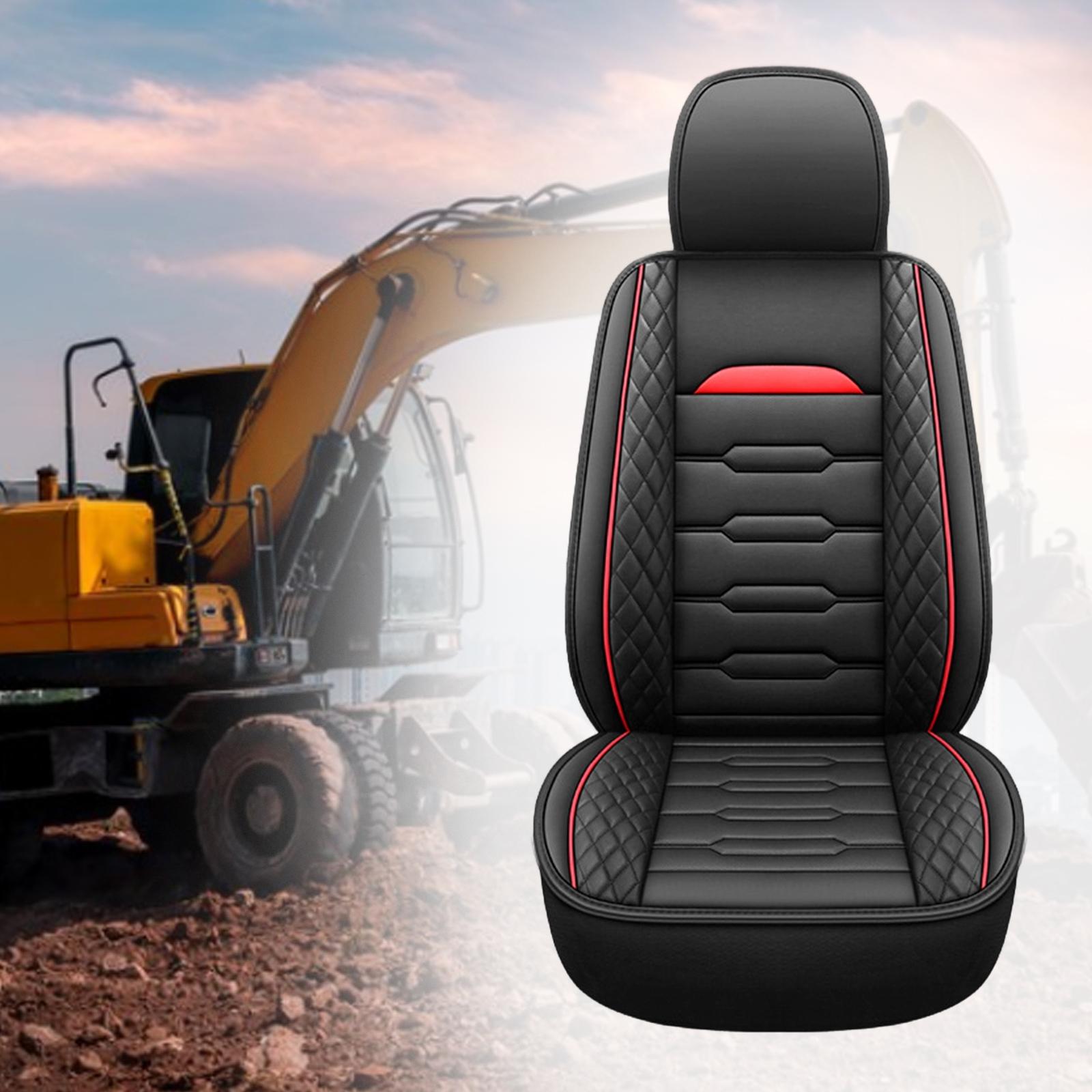 PU Leather Excavator Seat Cush - Heavy Equipment Engine ulasan dan harga
