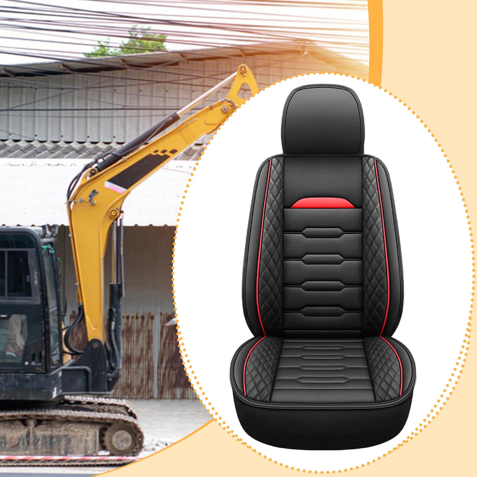 PU Leather Excavator Seat Cush - Heavy Equipment Engine ulasan dan harga