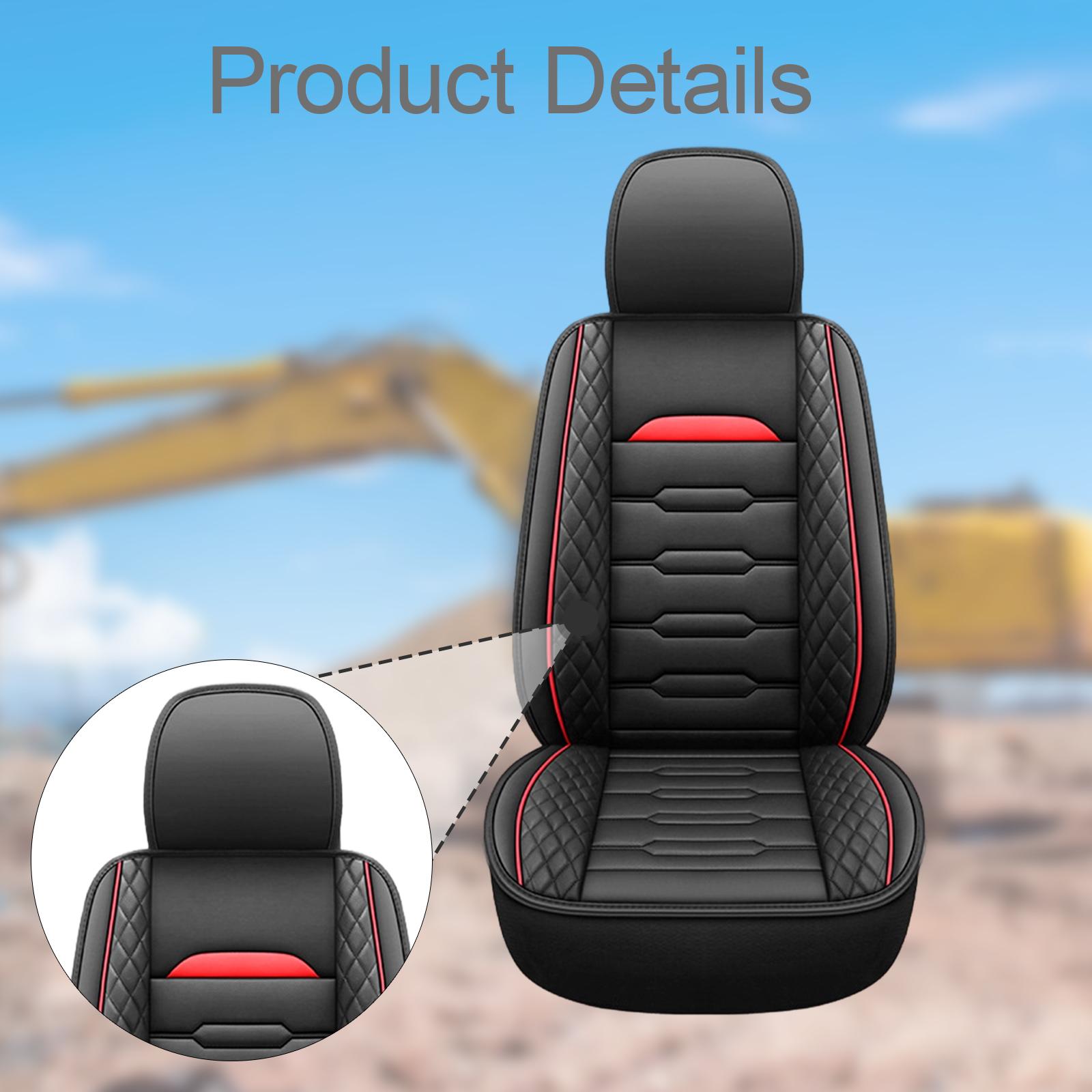 PU Leather Excavator Seat Cush - Heavy Equipment Engine ulasan dan harga
