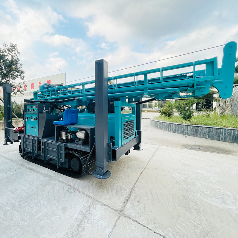 Crawler Mounted Rotary Drillin - Heavy Equipment Drilling Rig ulasan dan harga