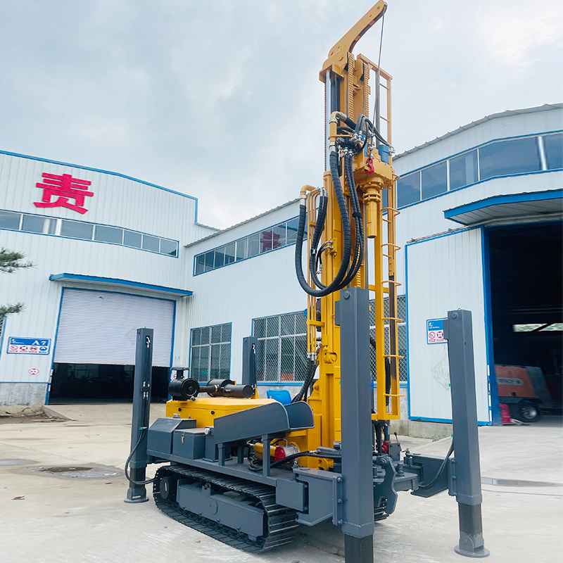 Crawler Mounted Rotary Drillin - Heavy Equipment Drilling Rig ulasan dan harga
