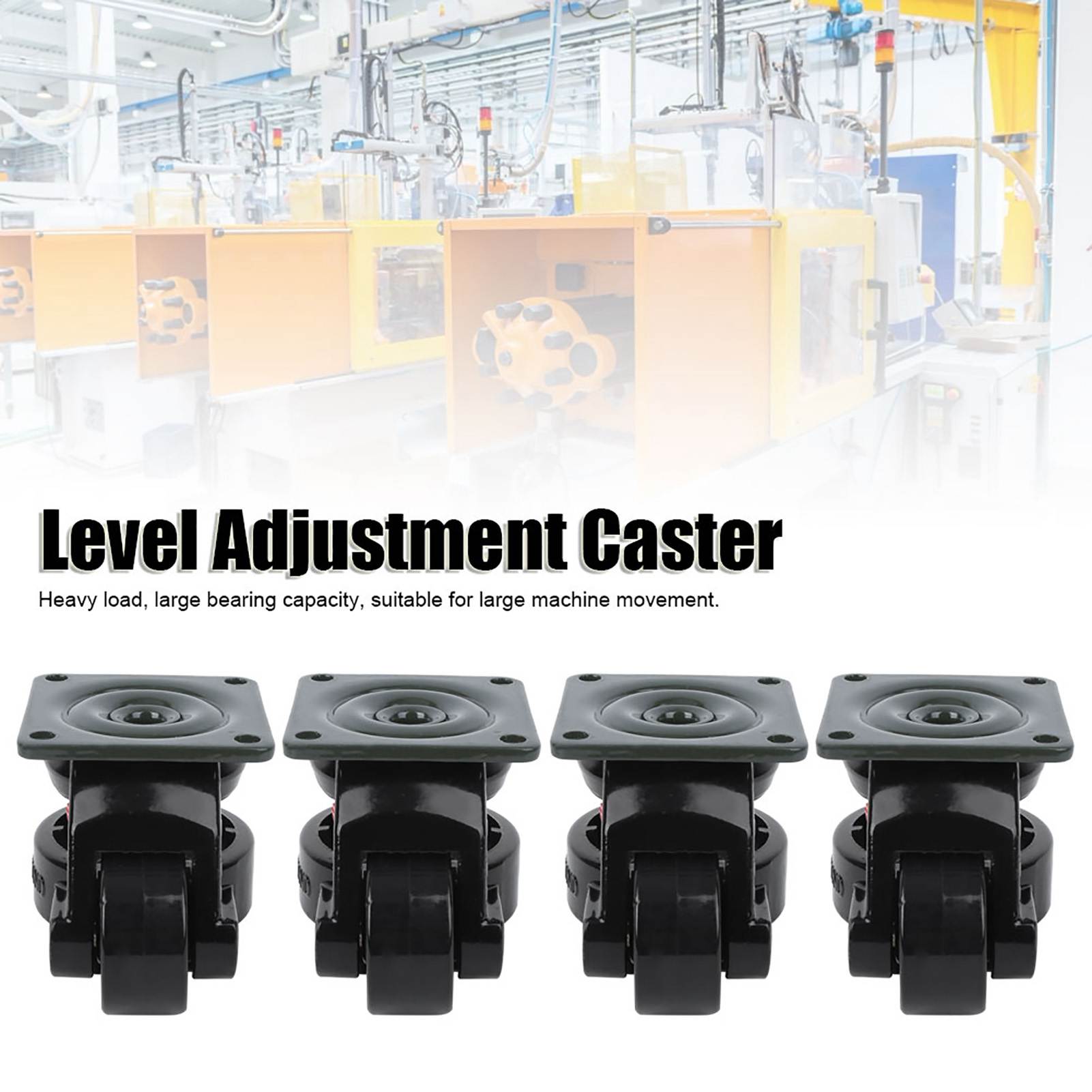 4pcs Level Adjustment Caster G - Heavy Equipment Operator ulasan dan harga