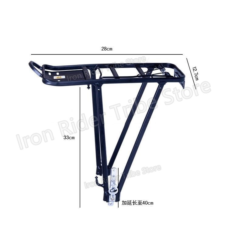 Universal Rear Bike Rack Alumi - Heavy Equipment Tires ulasan dan harga