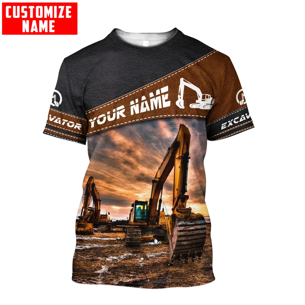 Personalized Name Excavator He - Heavy Equipment Names ulasan dan harga