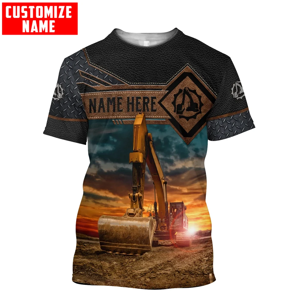 Personalized Name Excavator He - Heavy Equipment Names ulasan dan harga