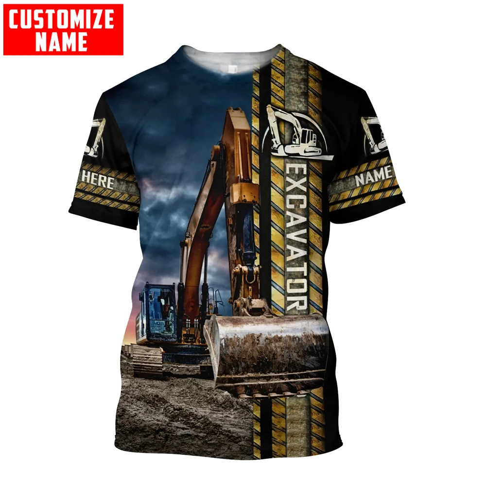 Personalized Name Excavator He - Heavy Equipment Names ulasan dan harga
