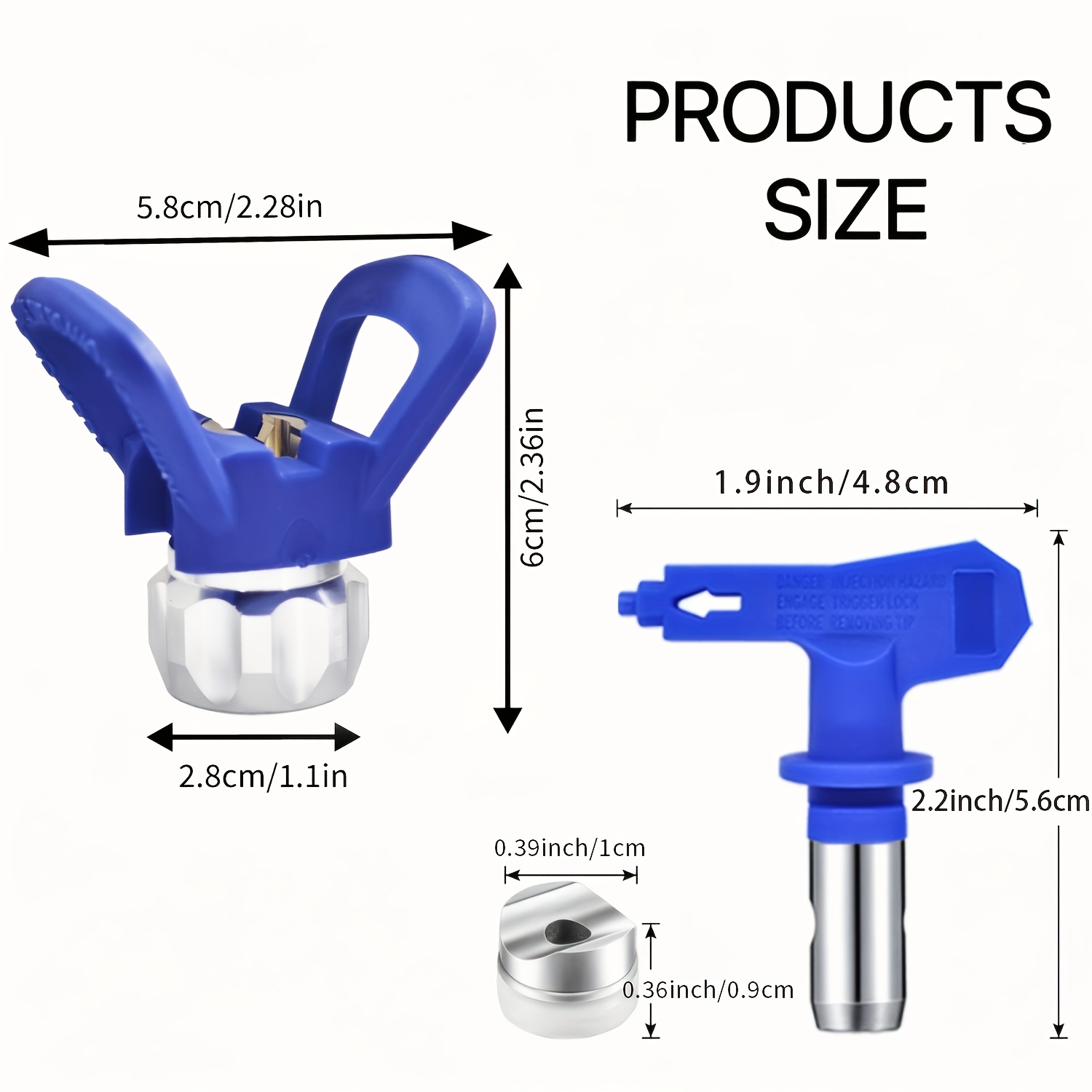 Airless Paint Sprayer Tip Guar - Heavy Equipment Paint ulasan dan harga
