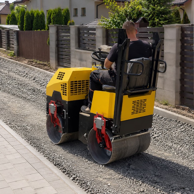 Double Drum Vibratory Road Rol - Heavy Equipment Engine ulasan dan harga