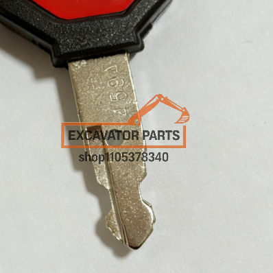 1Pc 459A Ignition Key with Red - Heavy Equipment Logos ulasan dan harga