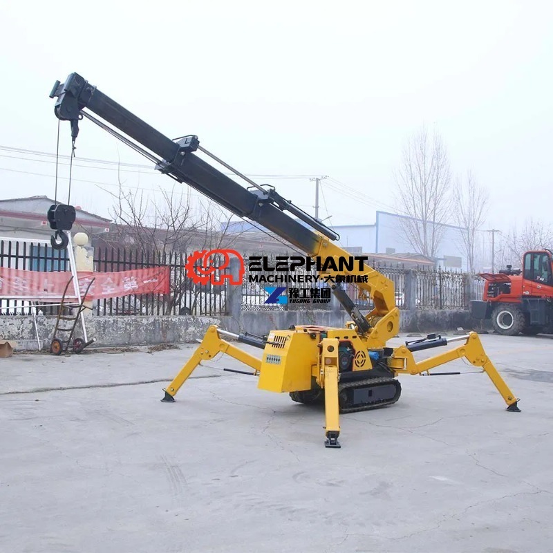 Hydraulic 3 Ton Knuckle Boom M - Compact Crawler Boom Lift ulasan dan harga