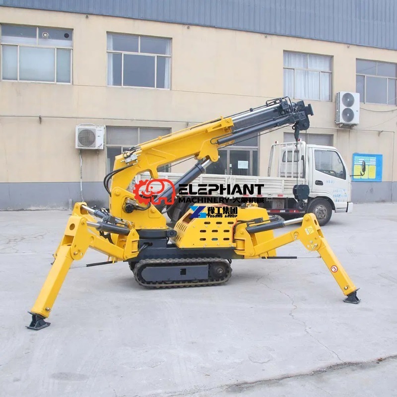 Hydraulic 3 Ton Knuckle Boom M - Compact Crawler Boom Lift ulasan dan harga