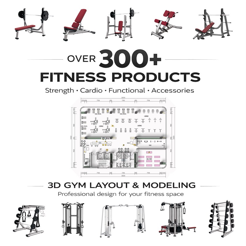 YTYIN Commercial Gym Storage D - Heavy Equipment Center ulasan dan harga