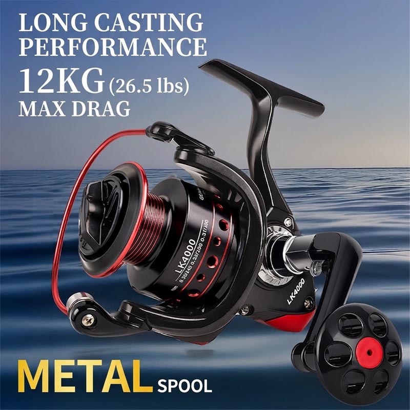 Full Metal Spinning Fishing Re - Heavy Equipment Tires ulasan dan harga