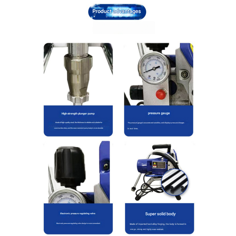 Heavy Electric Airless Paint S - Heavy Equipment Paint ulasan dan harga