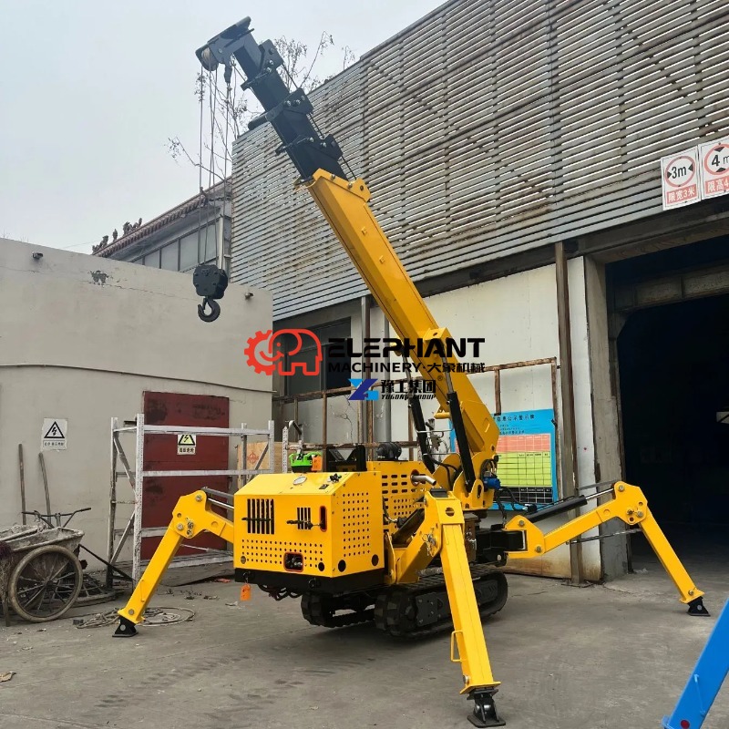 ISO Certified 5Ton 12Ton Mini  - Compact Crawler Boom Lift ulasan dan harga