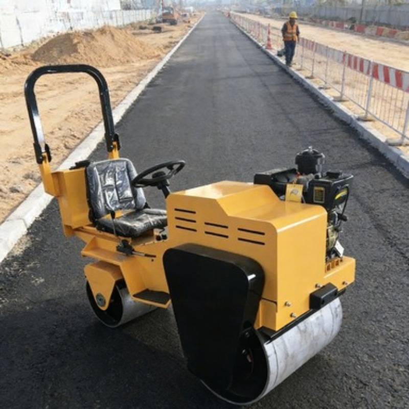 Single Drum Road Roller Vibrat - Heavy Equipment Engine ulasan dan harga