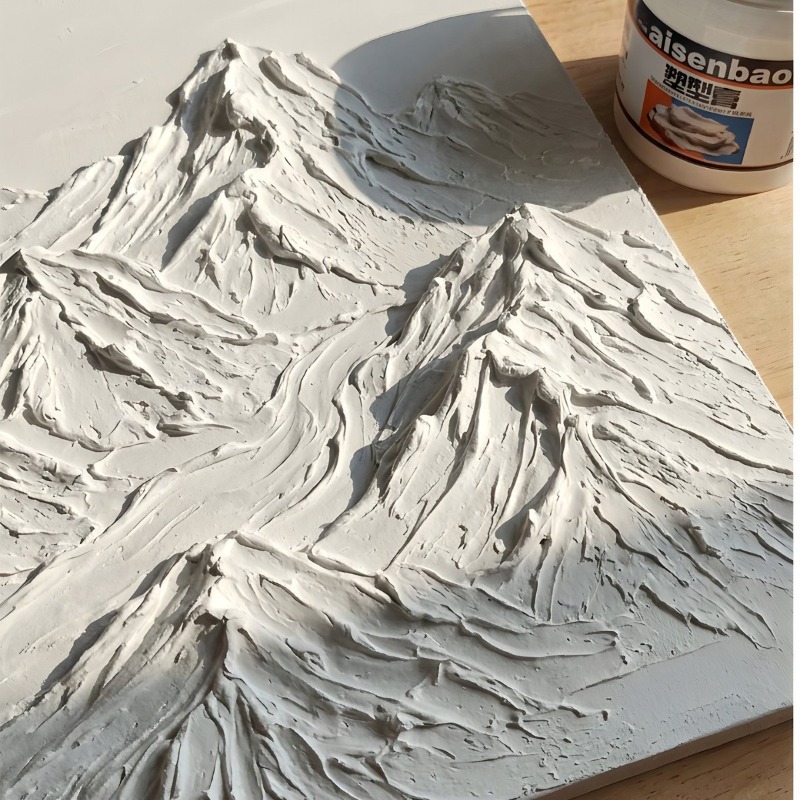 500g Acrylic Modeling Paste Cr - Heavy Equipment Paint ulasan dan harga