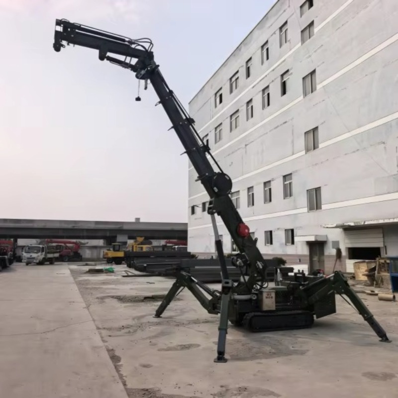 7Ton Remote Control Spider Cra - Compact Crawler Boom Lift ulasan dan harga