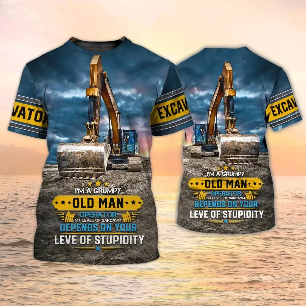 Excavator TShirts Heavy Equipm - Heavy Equipment Operator ulasan dan harga