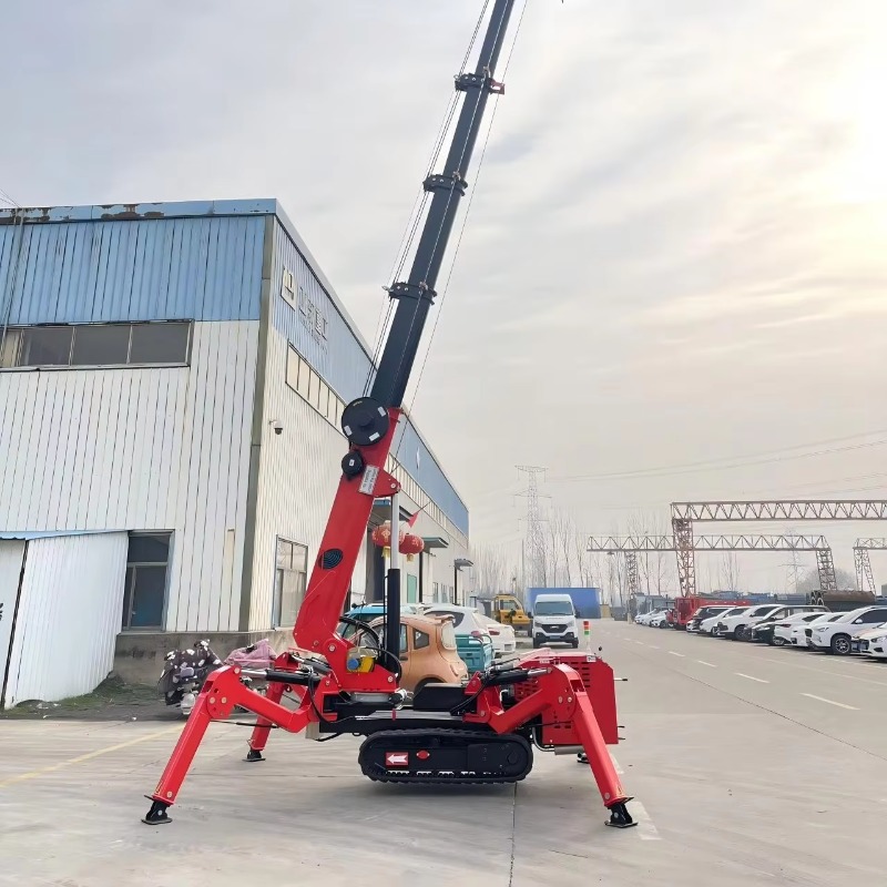 6Ton Hydraulic Telescopic Spid - Compact Crawler Boom Lift ulasan dan harga
