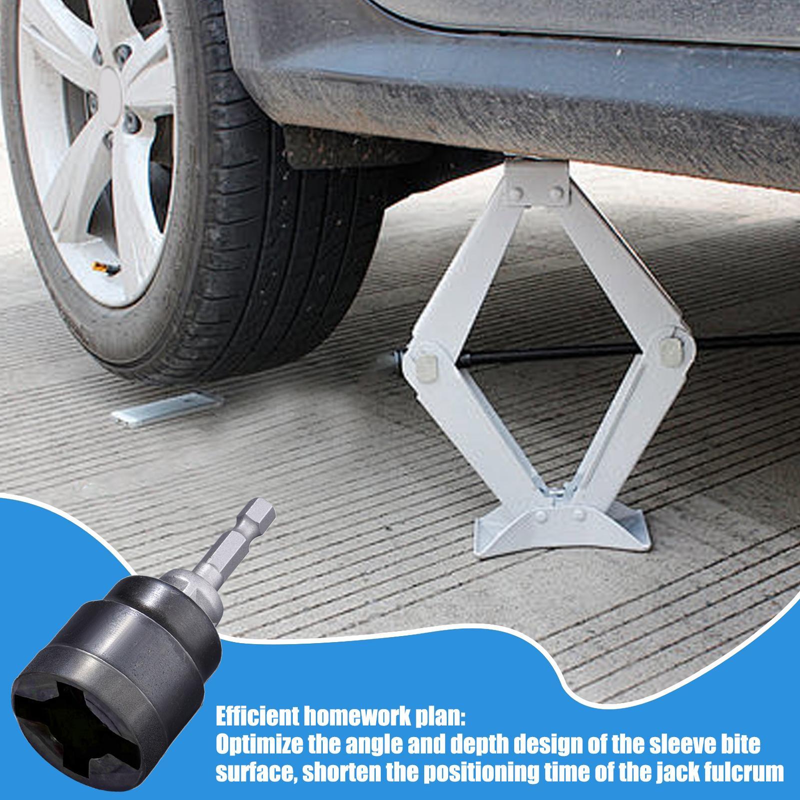 Car Jack Adapter Socket Conver - Heavy Equipment Operator ulasan dan harga