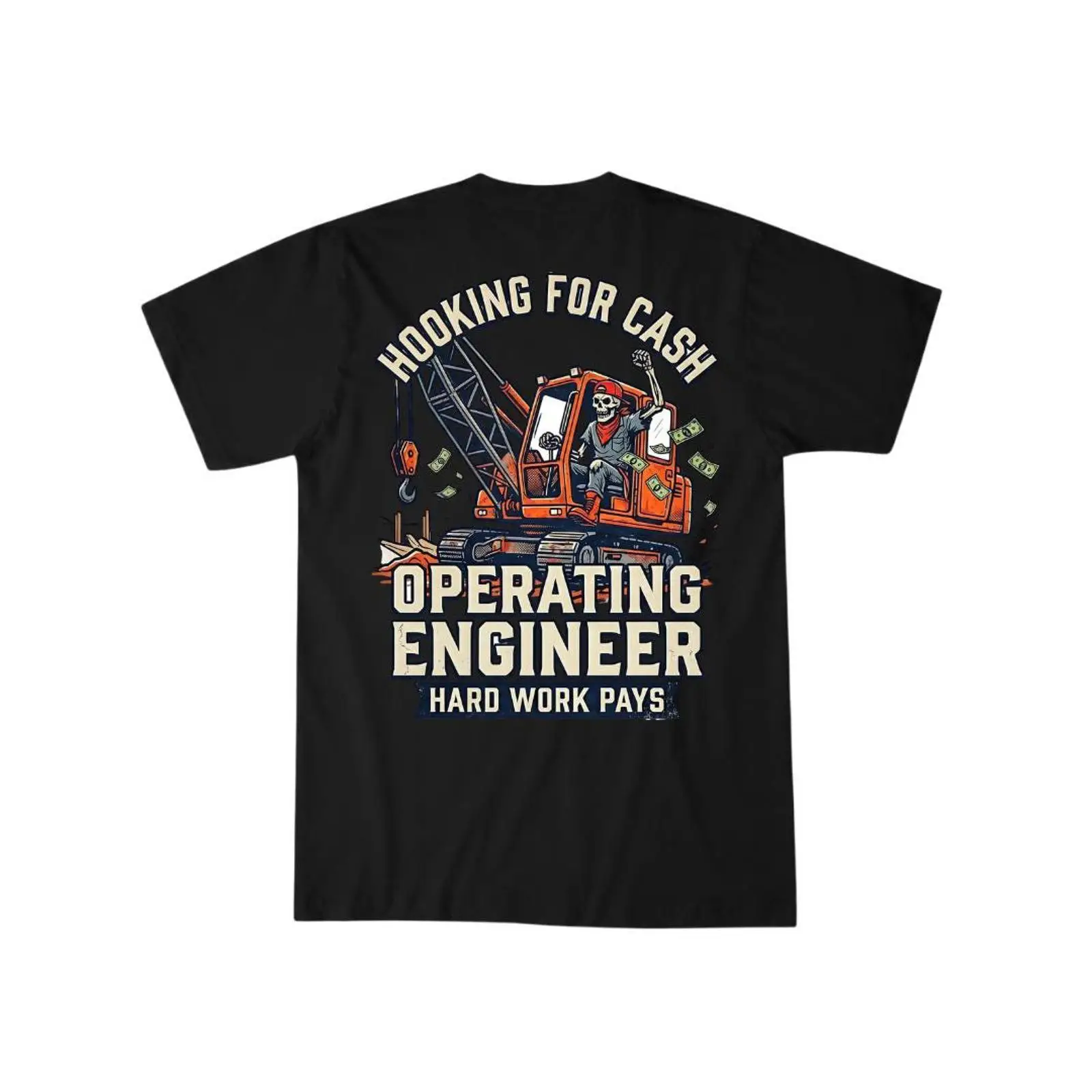Crane Operator T Shirt Heavy E - Heavy Equipment Engineer ulasan dan harga